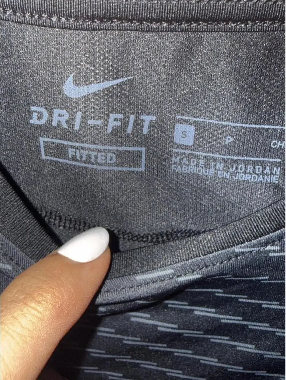 Nike Pro Dri-FIT Fitted Short Sleeve Athletic Shirt Small